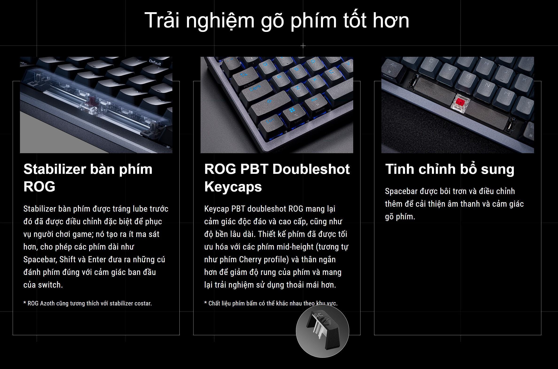 Bàn phím Gaming Asus ROG Azoth NX Brown - 90MP0317-BKUA01 14