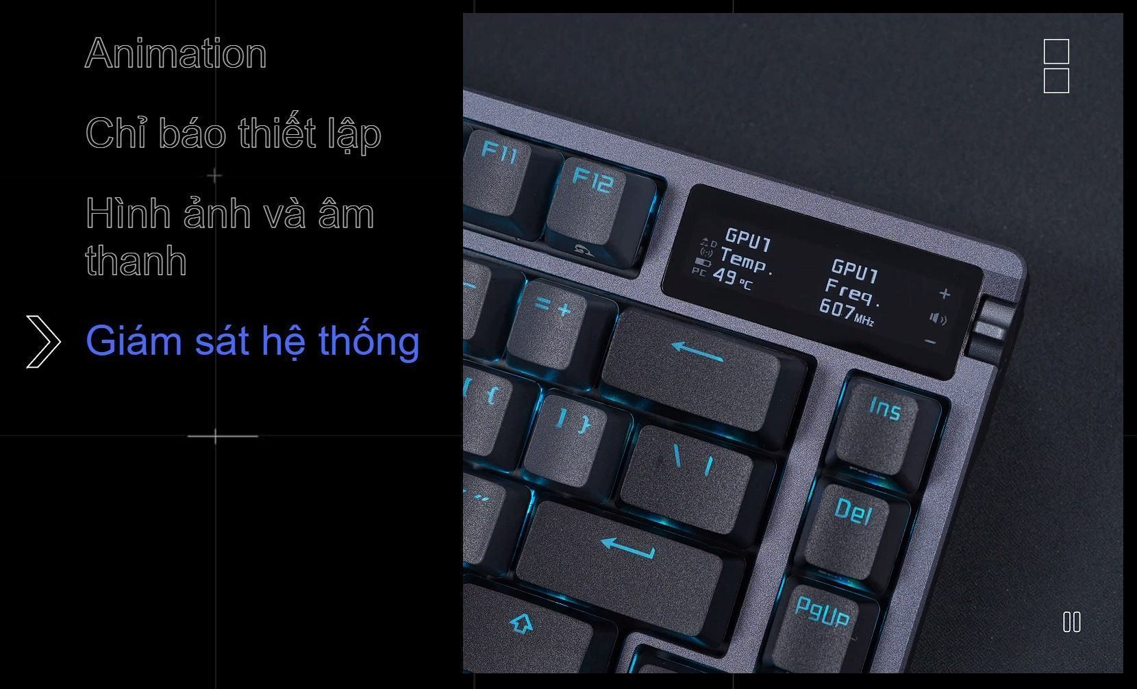 Bàn phím Gaming Asus ROG Azoth NX Brown - 90MP0317-BKUA01 4