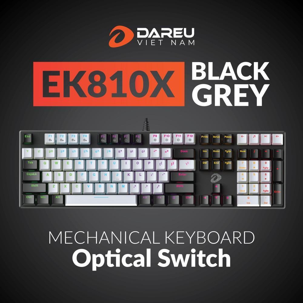 Bàn phím quang cơ Dareu EK810X Black 1