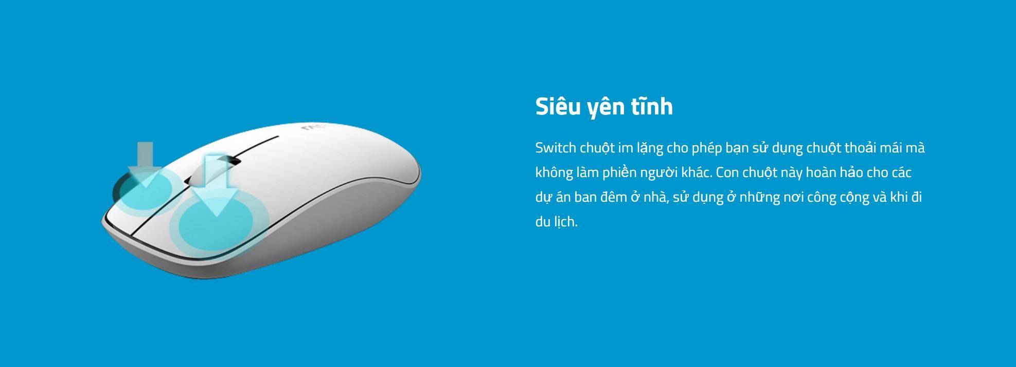 Bộ Bàn phím chuột không dây Rapoo 9300M đen (USB)