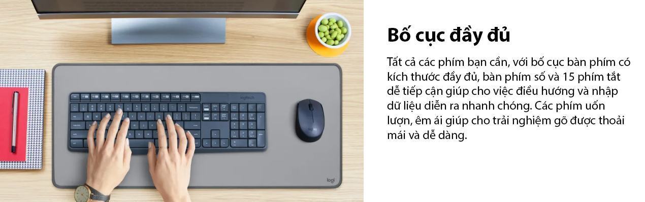 bo-keyboard-mouse-logitech-mk235-wireless-002 Bộ bàn phím chuột không dây Logitech MK235 Wireless (USB/đen) 2