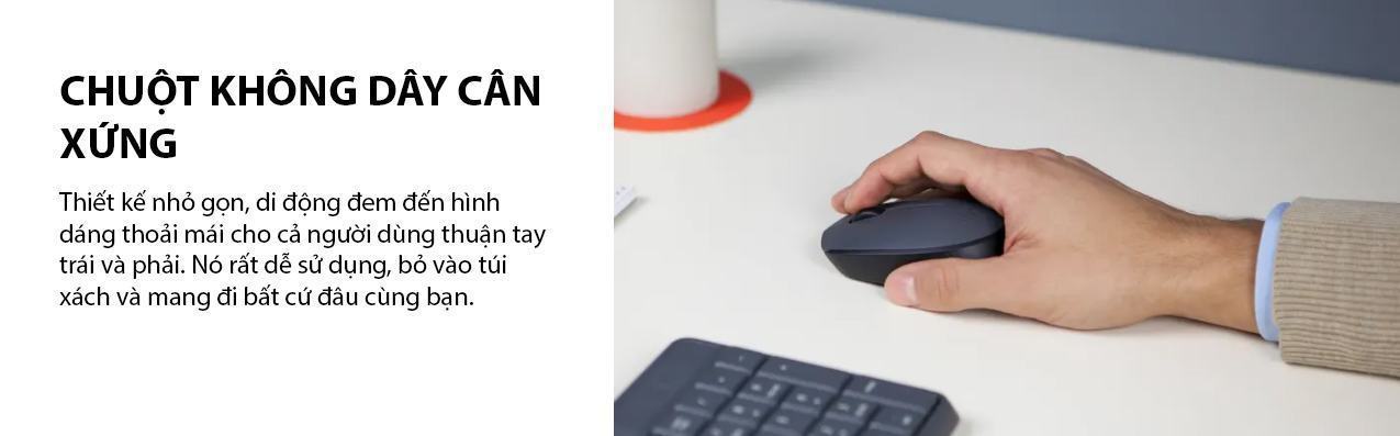 bo-keyboard-mouse-logitech-mk235-wireless-003 Bộ bàn phím chuột không dây Logitech MK235 Wireless (USB/đen) 3