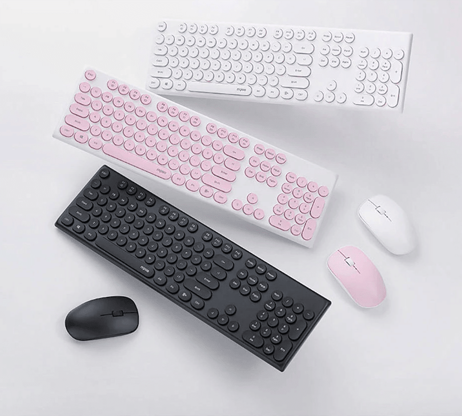 gioi-thieu-bo-ban-phim-chuot-khong-day-rapoo-x260-den-usb Giới thiệu Bộ Bàn phím Chuột không dây Rapoo X260 Đen (USB)