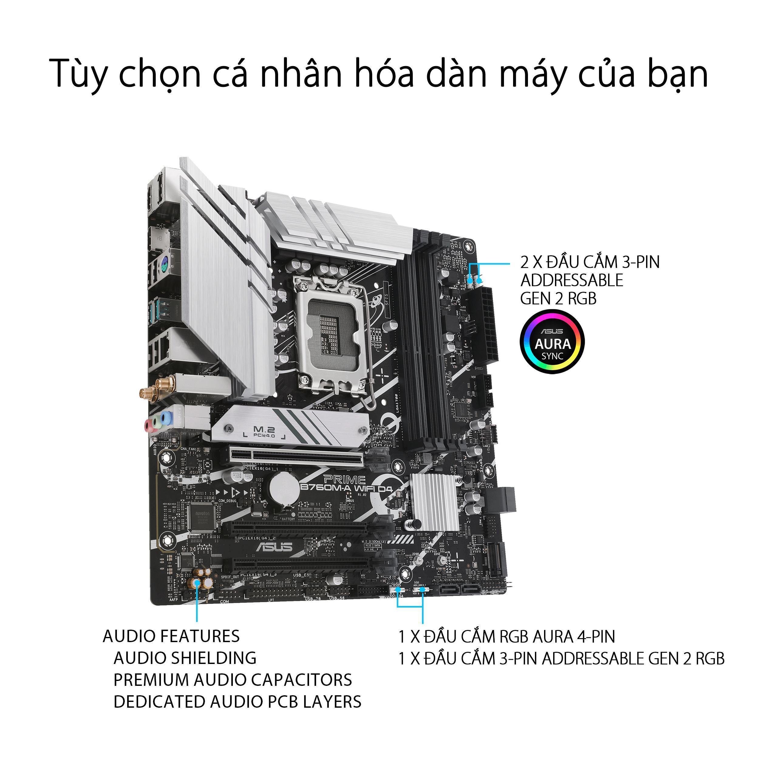 Mainboard ASUS PRIME B760M-A WIFI D4