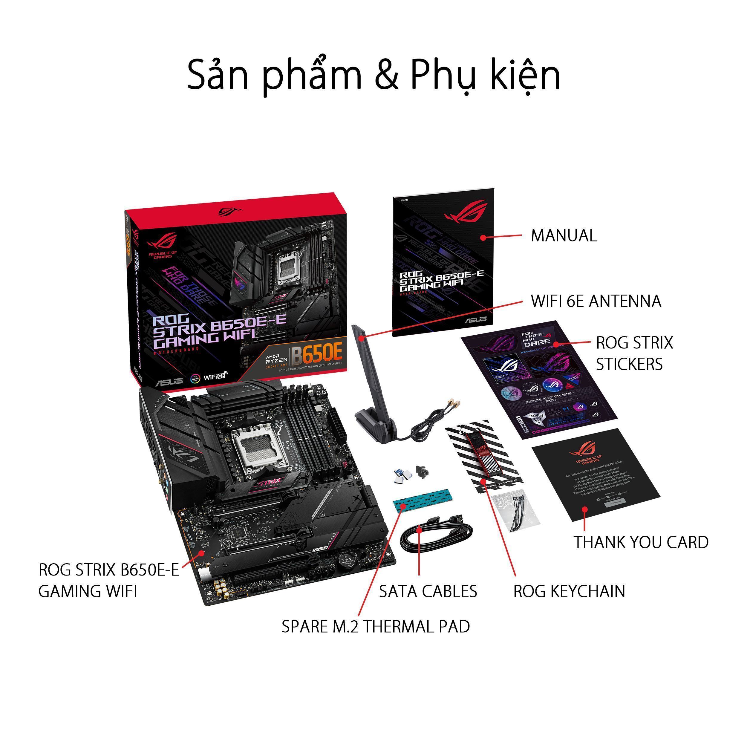 Mainboard ASUS ROG B650E-E GAMING WIFI