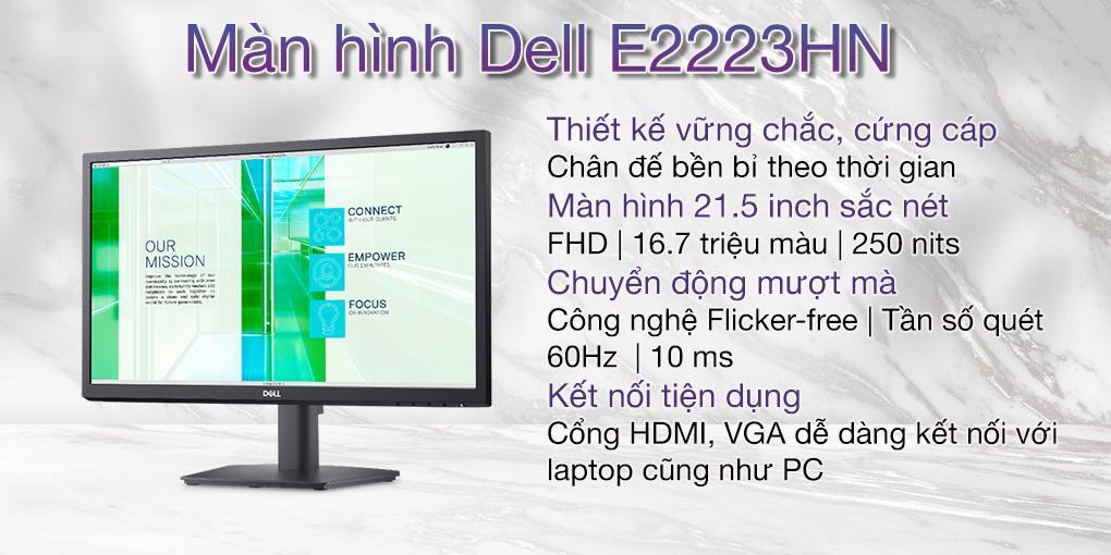 Màn hình Dell E2223HN 1