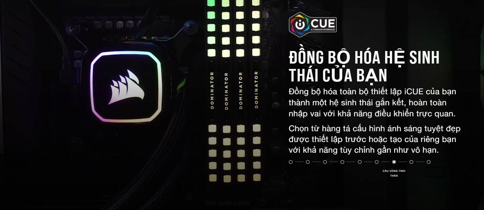 Ram Desktop Corsair DOMINATOR PLATINUM RGB White Heatspreader (CMT32GX5M2B5600C36W) 32GB (2x16GB) DD