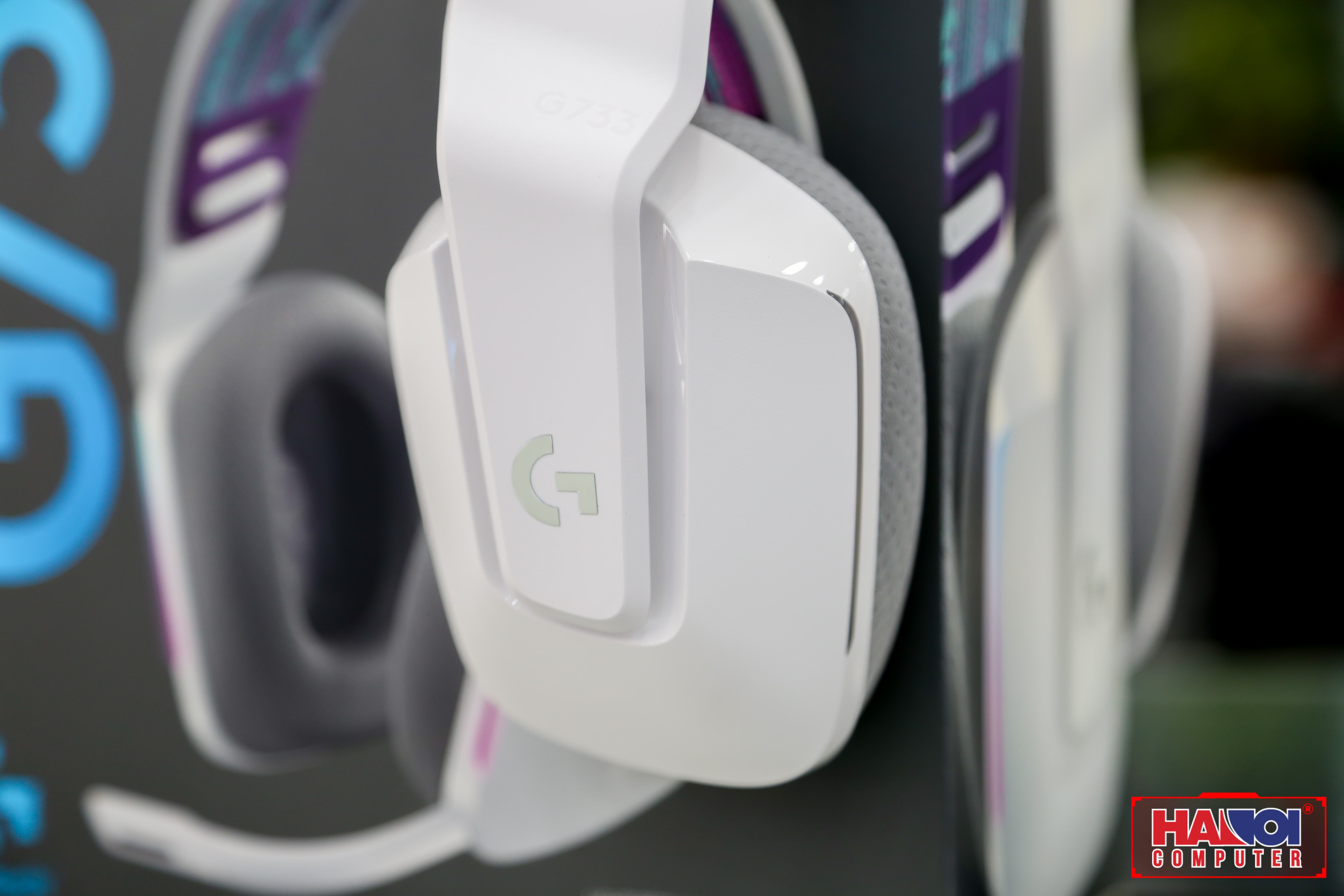 Tai nghe Gaming Logitech G733 LIGHTSPEED Wireless 7.1 RGB White