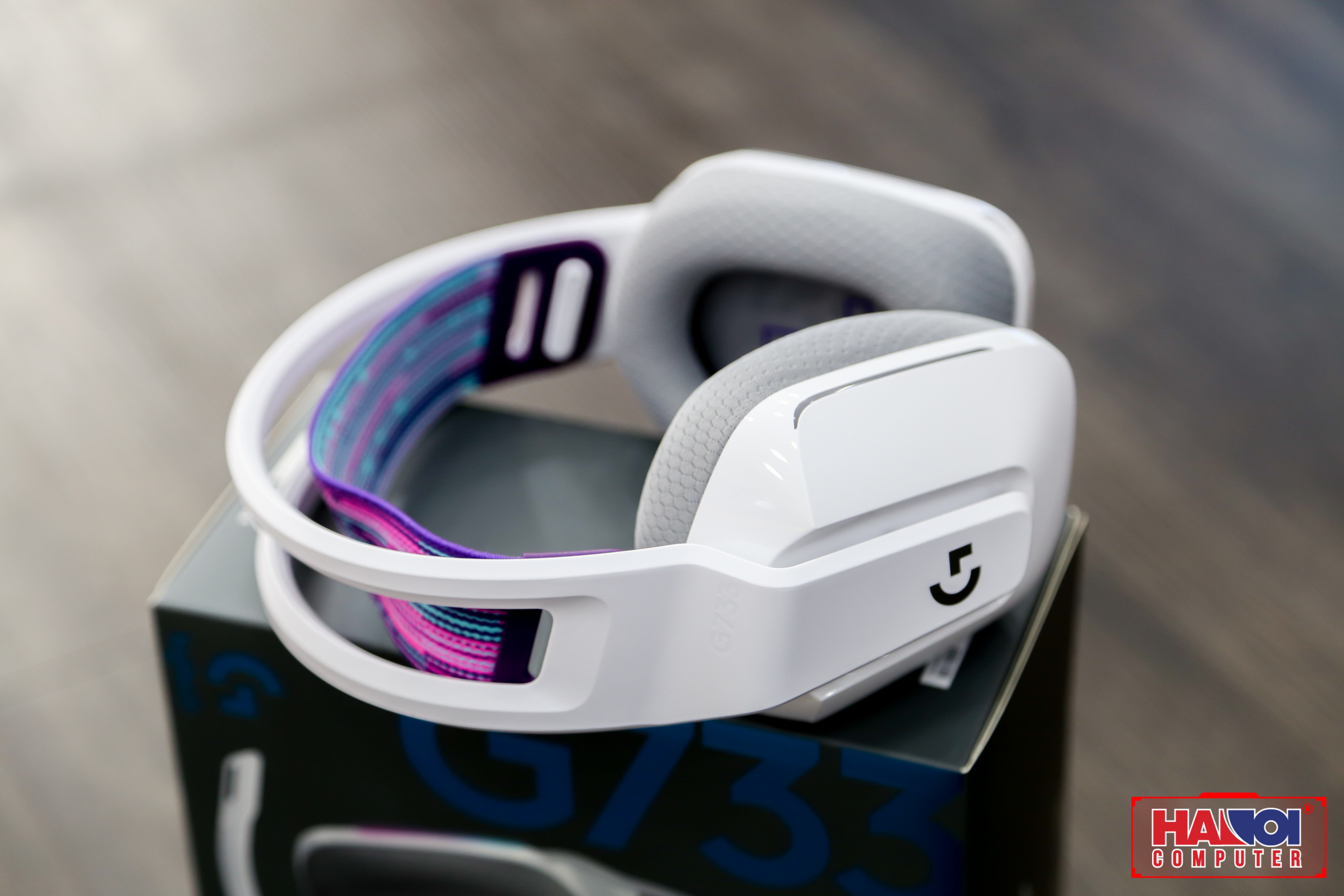 Tai nghe Gaming Logitech G733 LIGHTSPEED Wireless 7.1 RGB White
