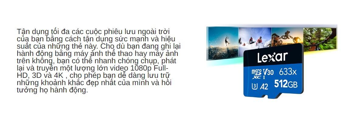the-nho-lexar-microsdxc3-4 Thẻ nhớ LEXAR microSDXC U3, V30