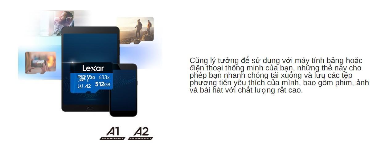 the-nho-lexar-microsdxc4-4 Thẻ nhớ LEXAR microSDXC U3, V30