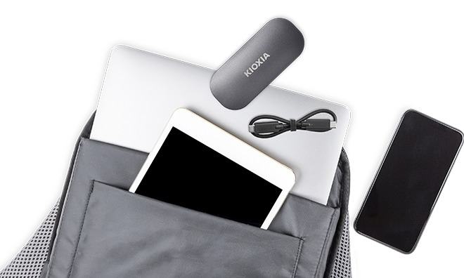e5bd7334-168515940664717dee6c4bc-1 Ổ Cứng Di Động SSD 2TB KIOXIA EXCERIA PLUS PORTABLE USB 3.2 Gen 2 Đọc 1050MB/Ghi 1000MB (LXD10S002TG8)