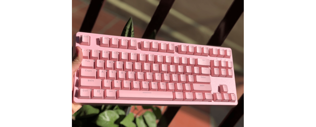 keycap-cua-ban-phim-co-e-dra-ek387-mechanical-gaming-outemu-red-switch-pink-case-white-led-usb Bàn phím cơ Edra EK387 Pink Huano Blue Switch 3