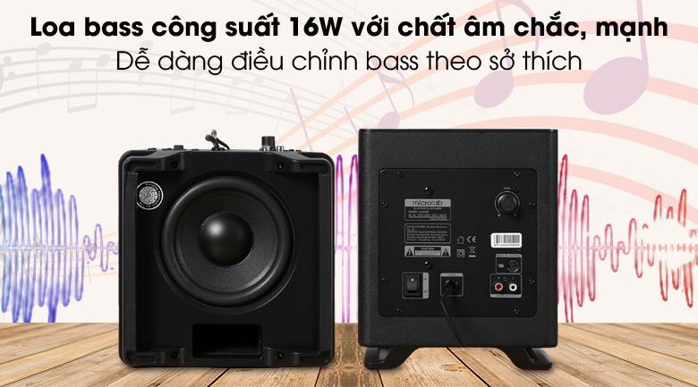 Loa Microlab M600BT Bluetooth 2.1 Đen