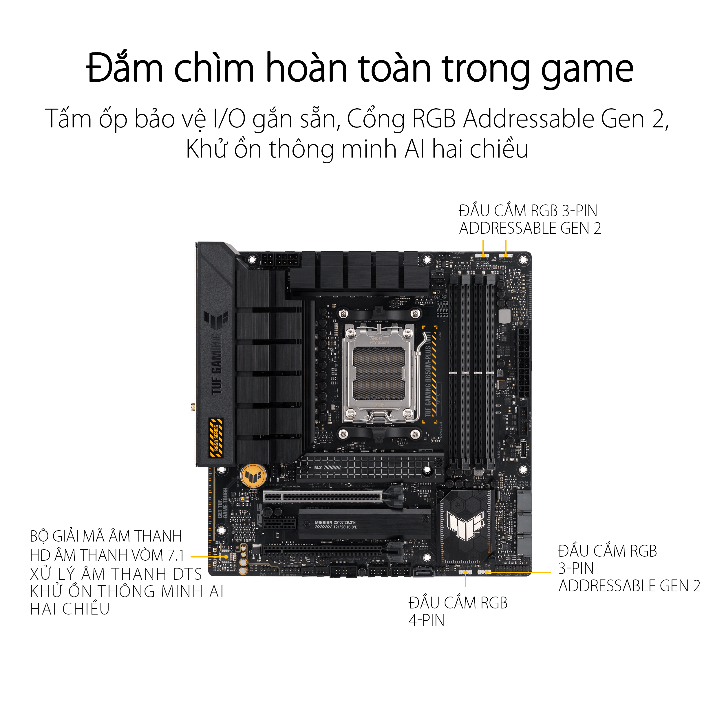 mainboard-asus-tuf-gaming-b650m-plus-wifi-mota4 Mainboard ASUS TUF GAMING B650M-PLUS WIFI