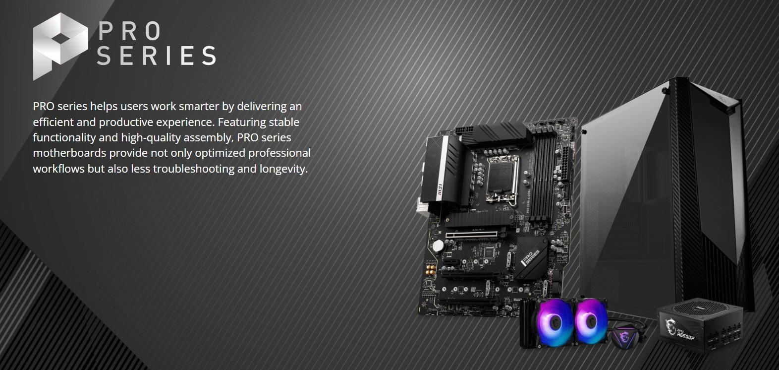 mainboardmsiproz690-aintelz690socket1700atx4kheramddr4-1 Mainboard MSI PRO Z690-A (Intel Z690, Socket 1700, ATX, 4 khe RAM DDR4)