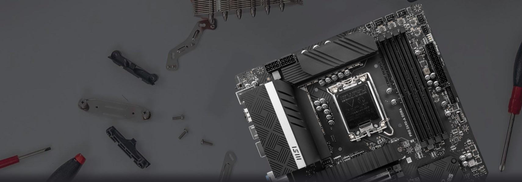 mainboardmsiproz690-aintelz690socket1700atx4kheramddr4-3 Mainboard MSI PRO Z690-A (Intel Z690, Socket 1700, ATX, 4 khe RAM DDR4)