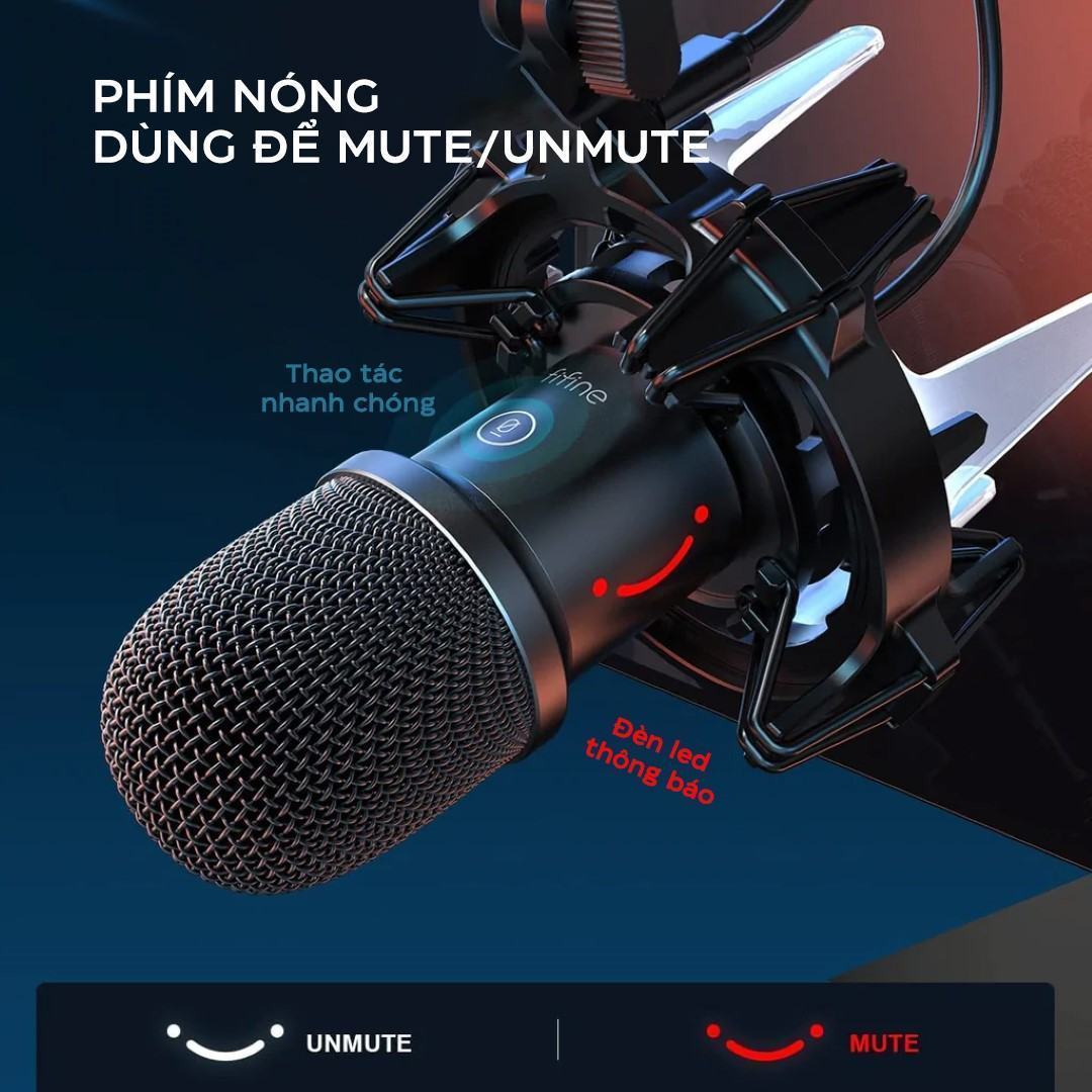 microphone-fifine-k651-kem-boom-arm-va-rgb-shock-mount-5 Microphone FIFINE K651 - Kèm Boom Arm và RGB Shock Mount