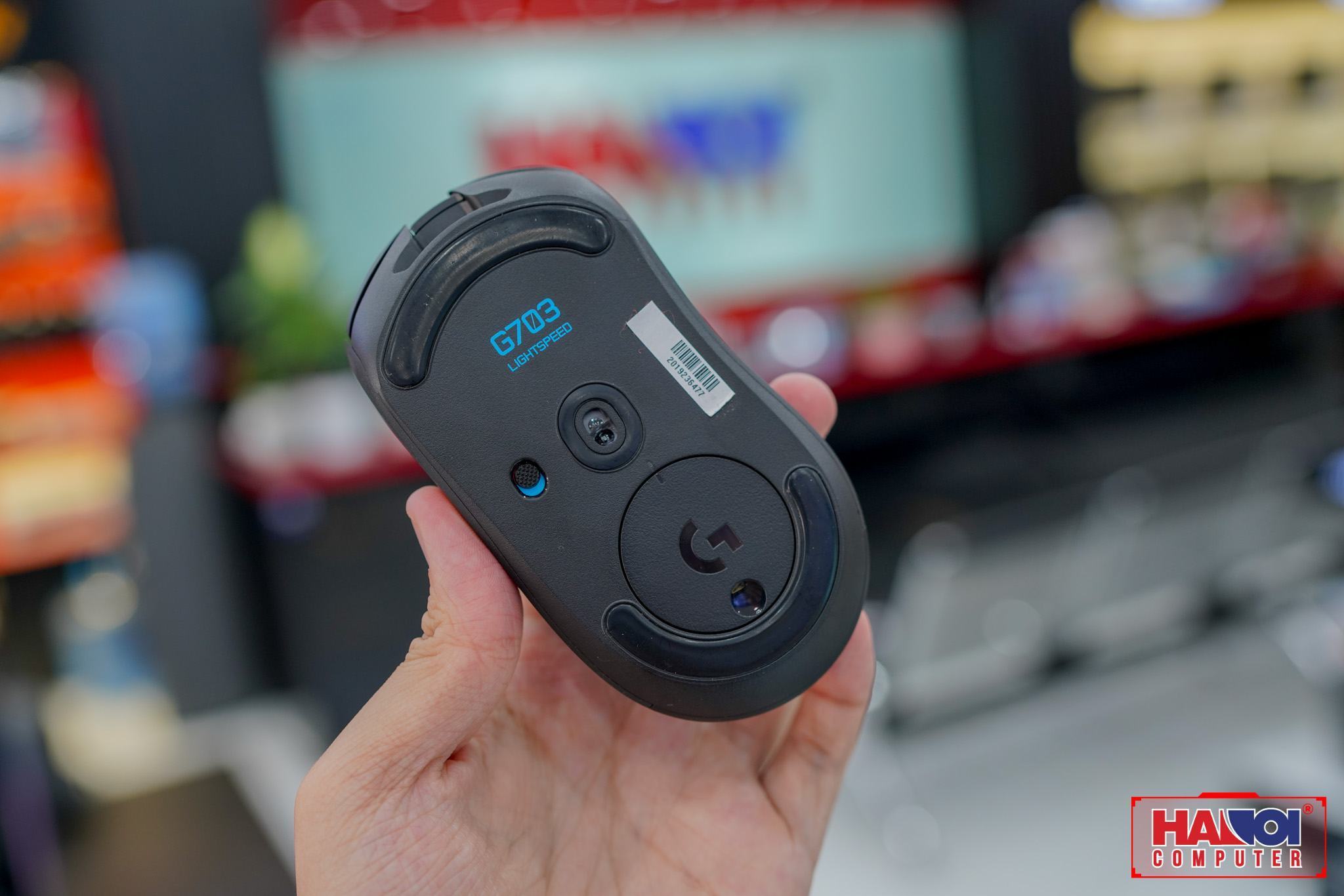 mouse-logitech-g703-lightspeed-wireless-gaming-hero7 Logitech G703 Hero khả năng theo dõi 1:1, độ nhạy DPI tối đa 100-16.000DPI