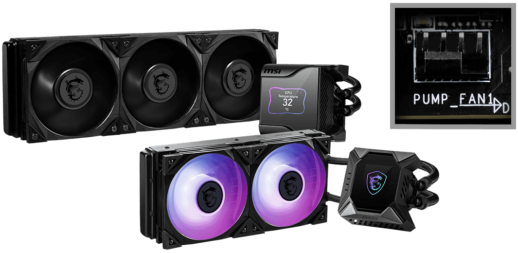 msi x670 system cooling none atx