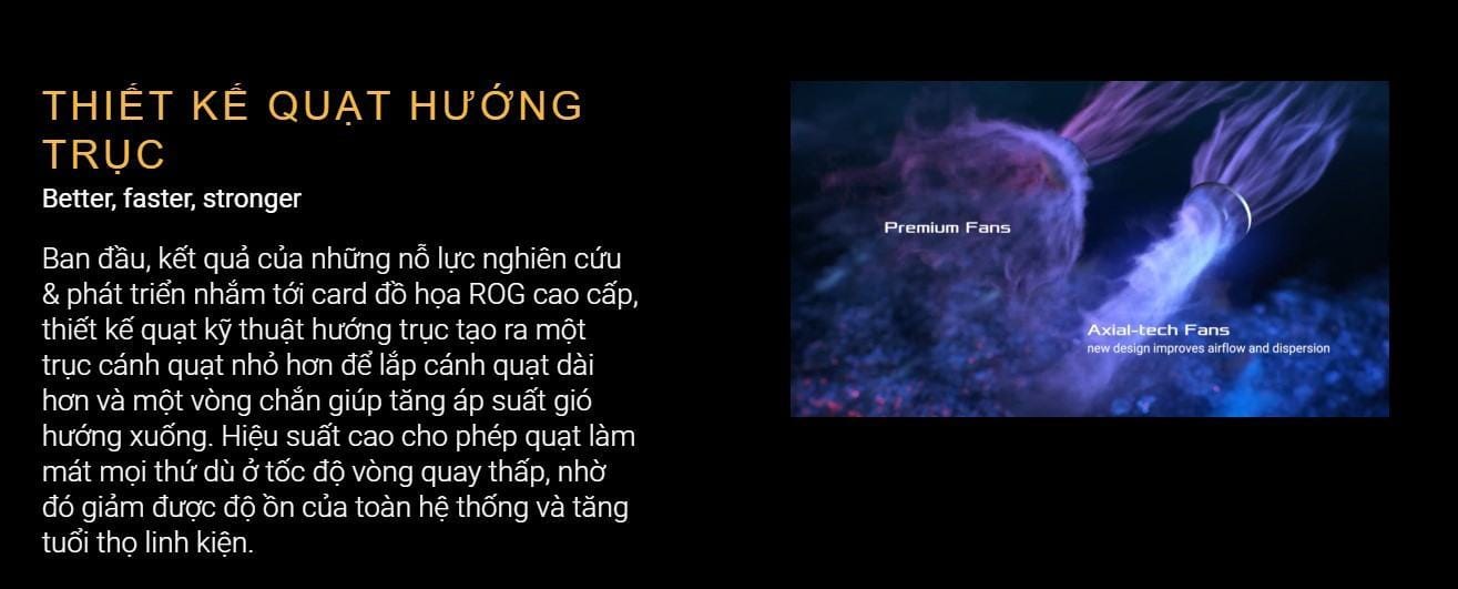 psu-tuf-gaming-3-5 Tuổi thọ dài hơn gấp đôi. Khả năng làm mát được cung cấp bởi một quạt 135mm quay trên thiết lập ổ bi kép sẽ có tuổi thọ cao gấp đôi so với thiết kế ổ trục dầu.