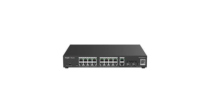rg-es220gs-p-5 Switch RUIJIE RG-ES220GS-P (Layer 2 Smart Managed 20 Cổng 10/100/1000 PoE/PoE+)