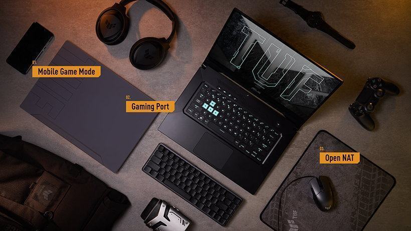 TUF Gaming AX6000 mang đến cho game thủ các tính năng riêng biệt cho các loại game khác nhau.