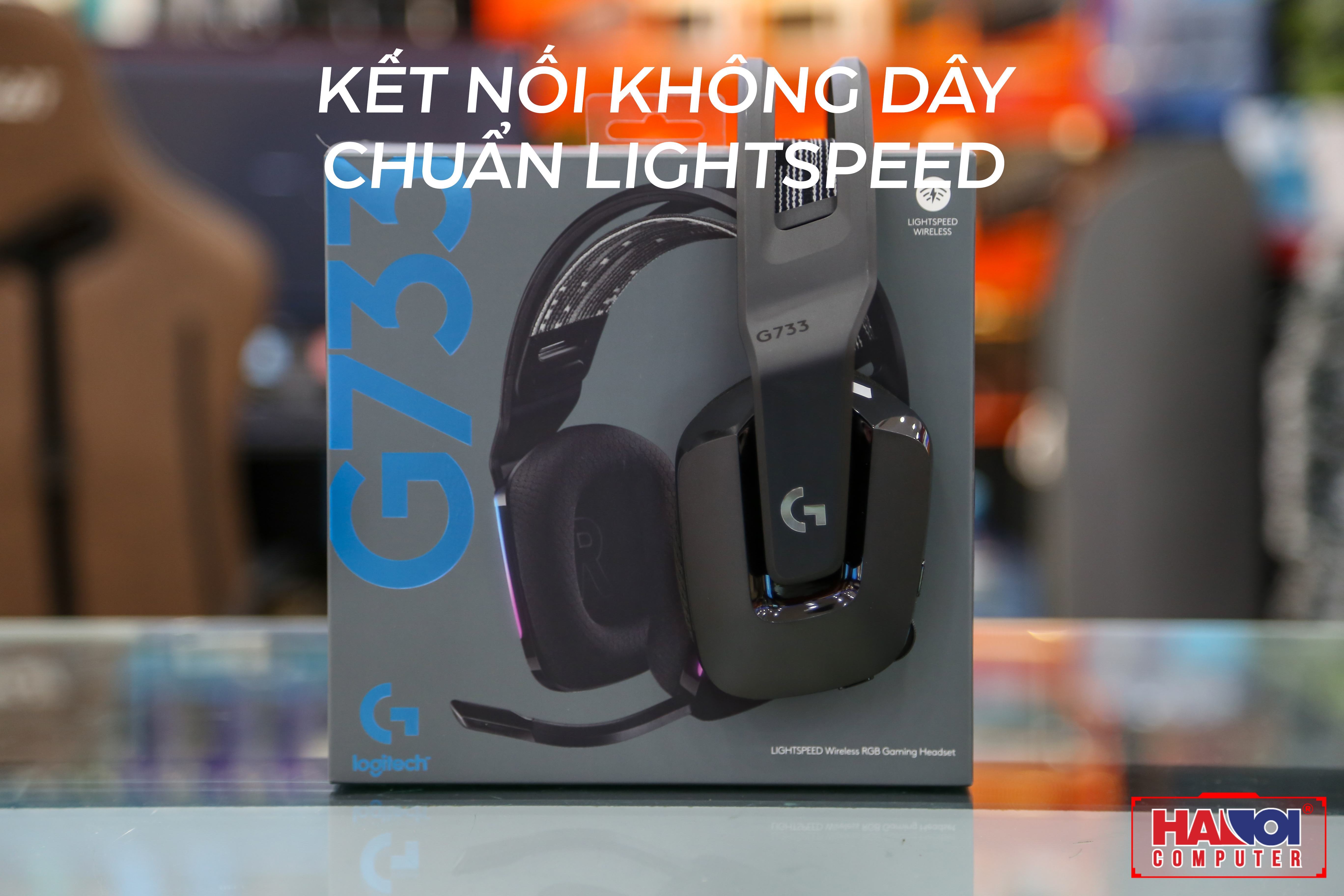 Tai nghe Gaming Logitech G733 LIGHTSPEED Wireless 7.1 RGB