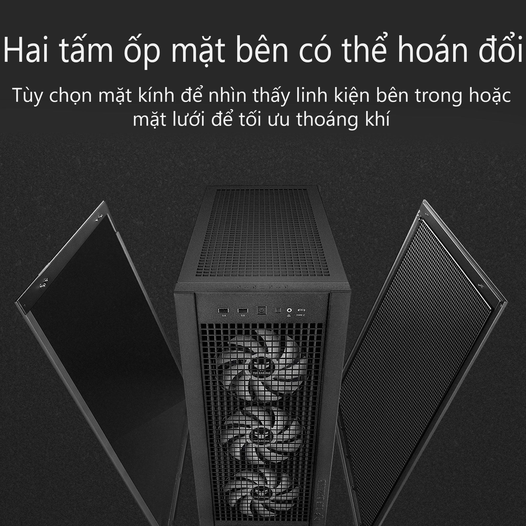 tuf-gaming-gt302-argb-image-02 Vỏ Case Asus TUF Gaming GT302 ARGB Black (eATX/Full Tower/ Màu Đen)