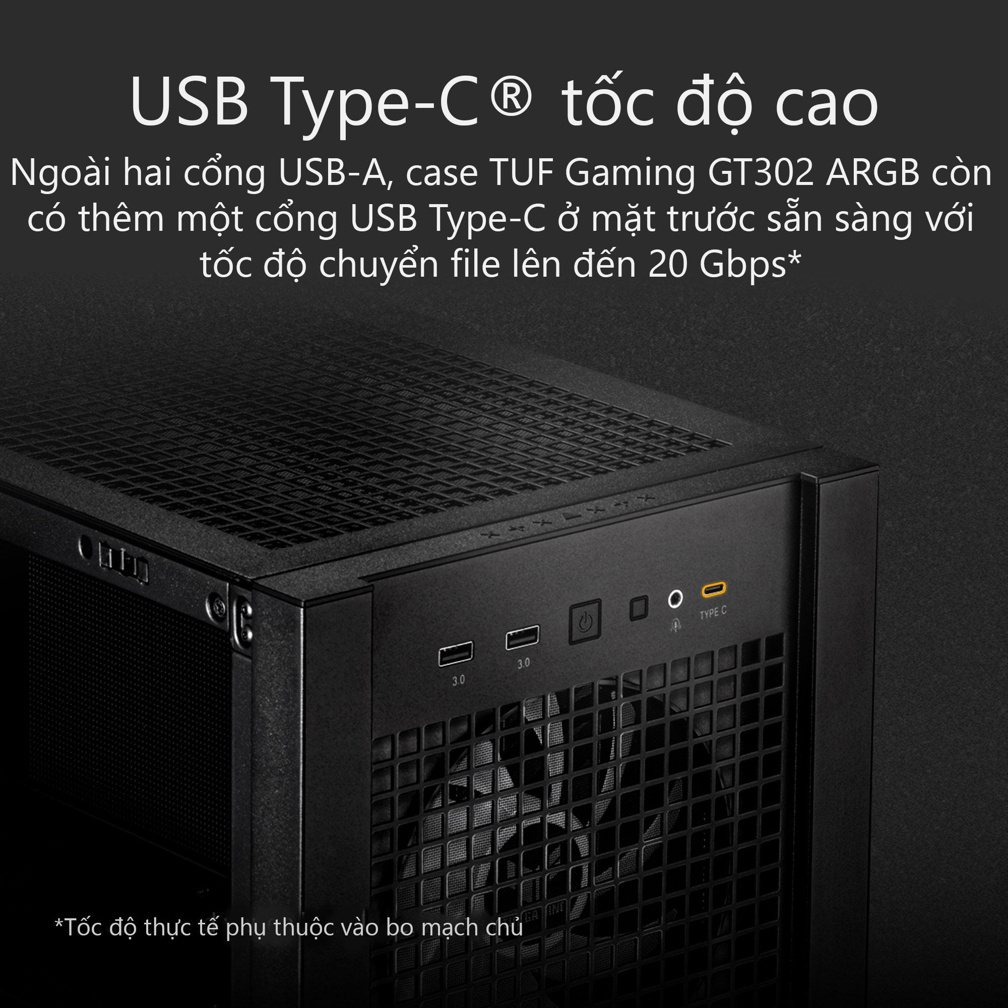 tuf-gaming-gt302-argb-image-06 Vỏ Case Asus TUF Gaming GT302 ARGB Black (eATX/Full Tower/ Màu Đen)