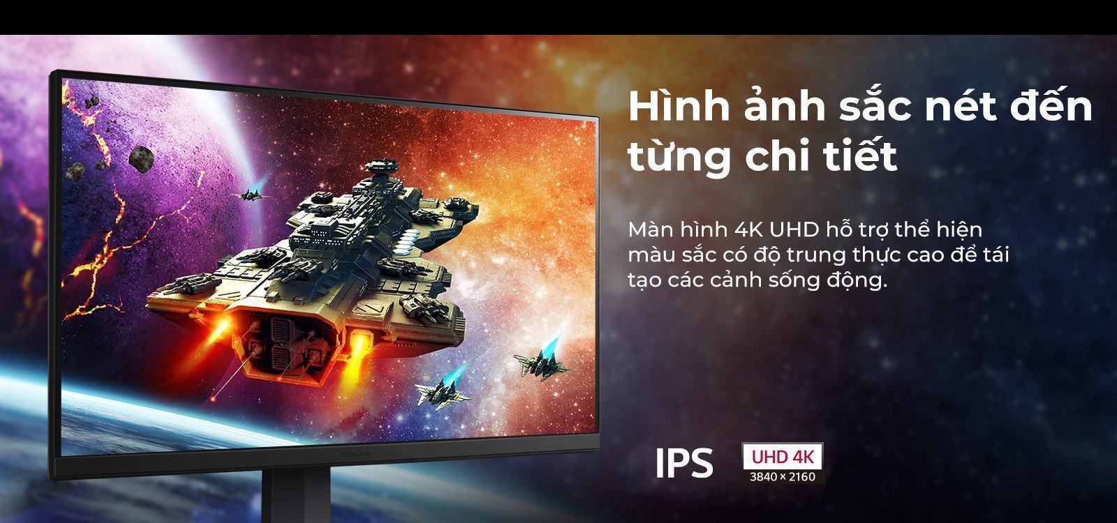 ultragear-32gr93u-02-uhd-4k-d-1 Màn hình Gaming LG 27GR93U-B hình ảnh sắc nét